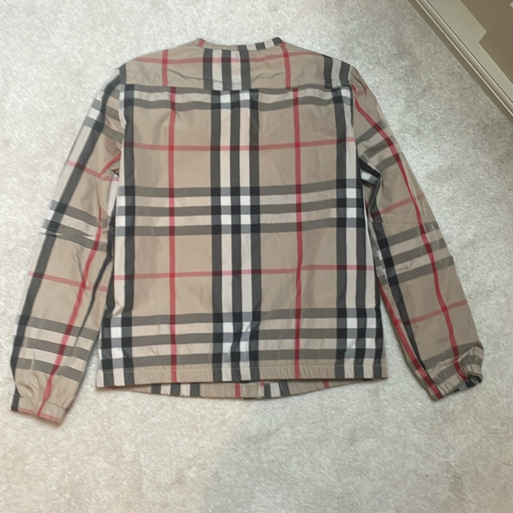 Burberry Tan Plaid Jacket - Picture 2 of 14
